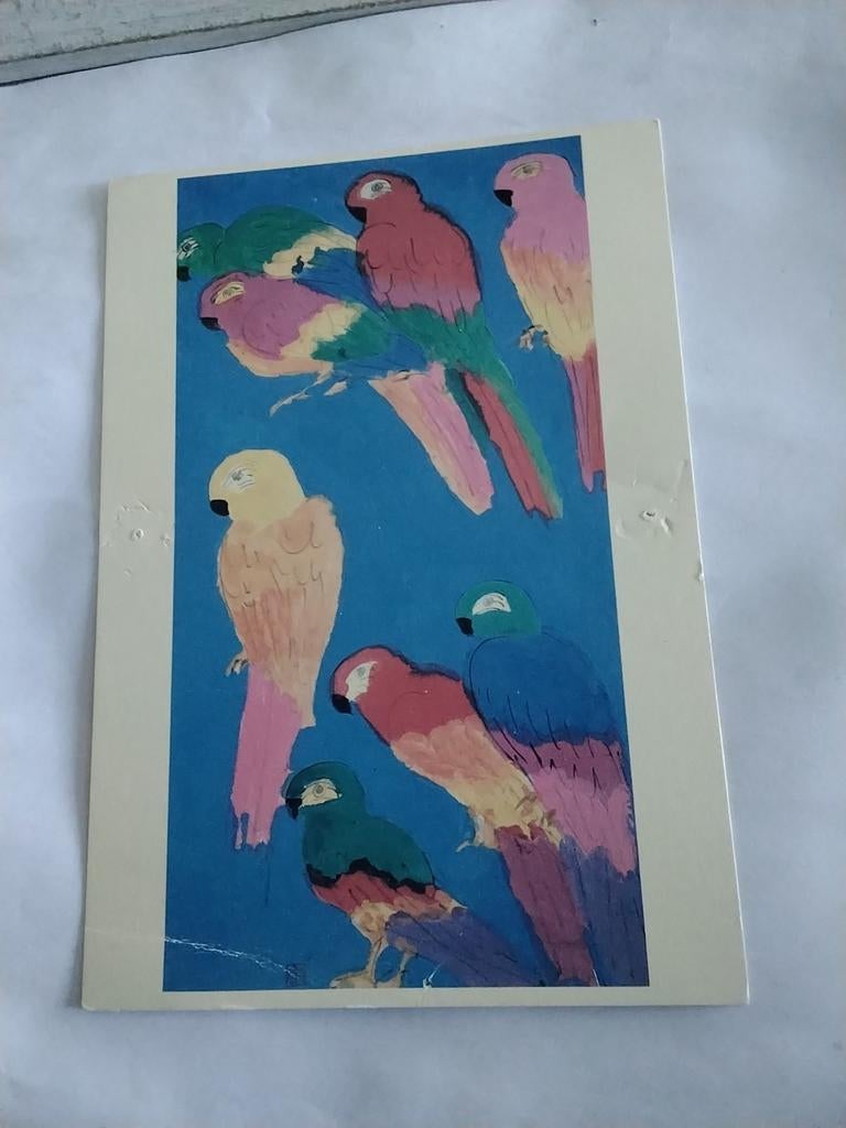 WALASSE TING. 1981.  PARROT, Ophalen of Verzenden, 1980 tot heden