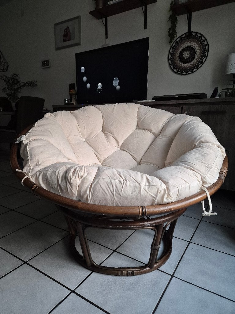 Stoel, Huis en Inrichting, Stoelen, Ophalen, Gebruikt, Bruin, Eén