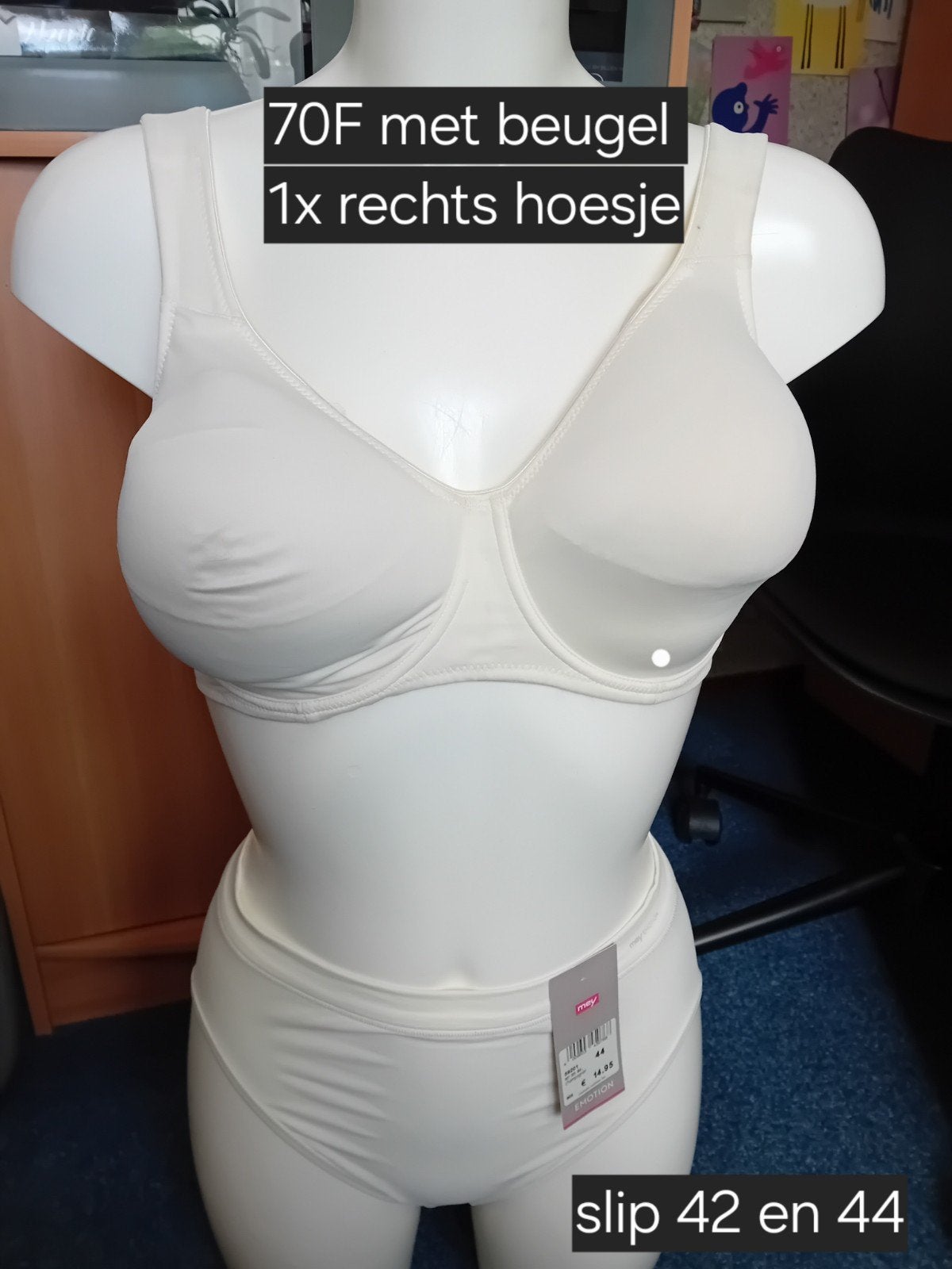 RosaFaia beugel BH met hoesje rechts, RosaFaia, Ophalen of Verzenden, Beige, BH