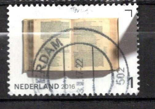 gestempelde zegel. Jaar 2016:  leesboek, Ophalen of Verzenden, Na 1940, Gestempeld
