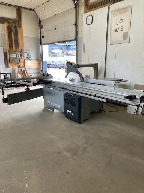 Altendorf Formaatzaag roltafel 320, Ophalen, Gebruikt, Altendorf, 70 mm of meer
