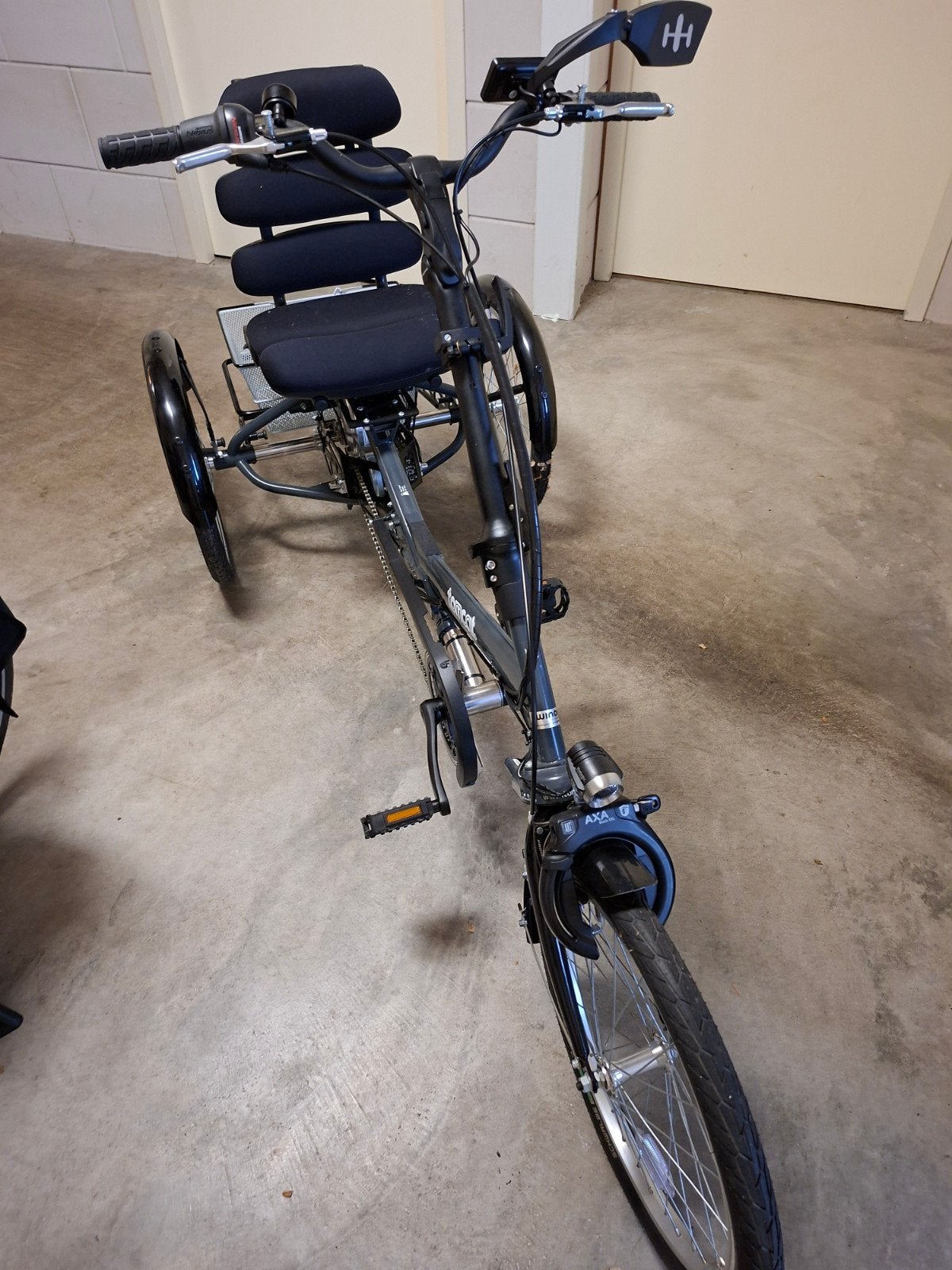 Mooie elktrische driewielfiets, Ophalen, Zo goed als nieuw, Tomcat