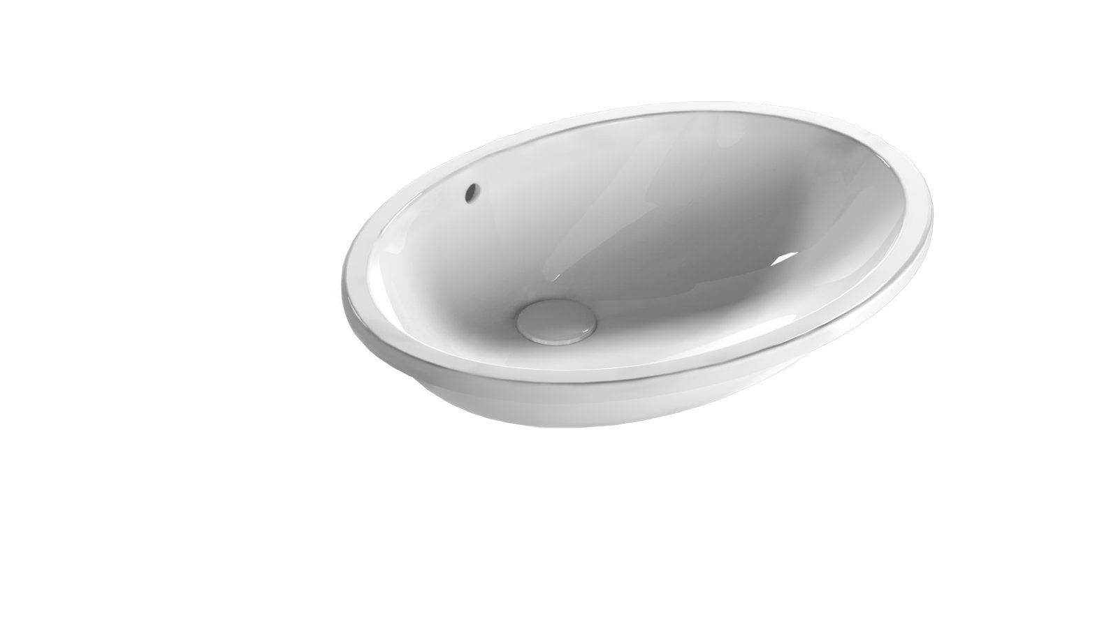 2x Globo wastafel onderbouw model VA 018 - Luxe mat wit, Ophalen of Verzenden, Nieuw, Wastafel