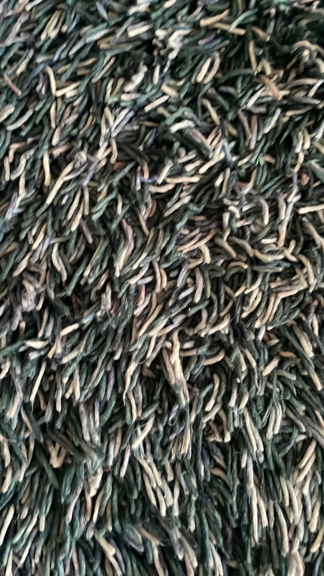 Hoogpolig vloerkleed 2 x 3 m groen, blauw, grijs gemeleerd, Ophalen, Gebruikt, Groen, 200 cm of meer