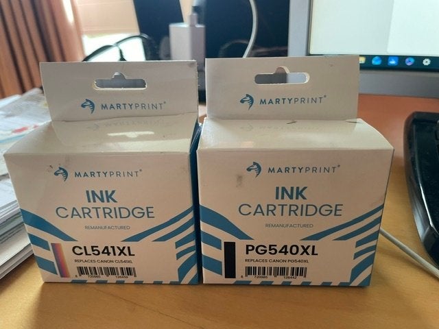 Martyprint CL541XL & PG540XL Inktcartridges - Nieuw, Ophalen of Verzenden, Nieuw, Cartridge, Martyprint