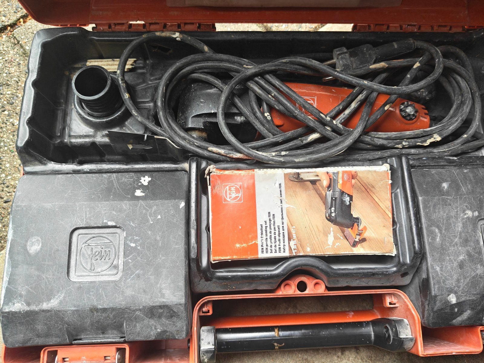 fein multi master, Ophalen of Verzenden, Zo goed als nieuw, Minder dan 700 watt, Haakse handslijpmachine