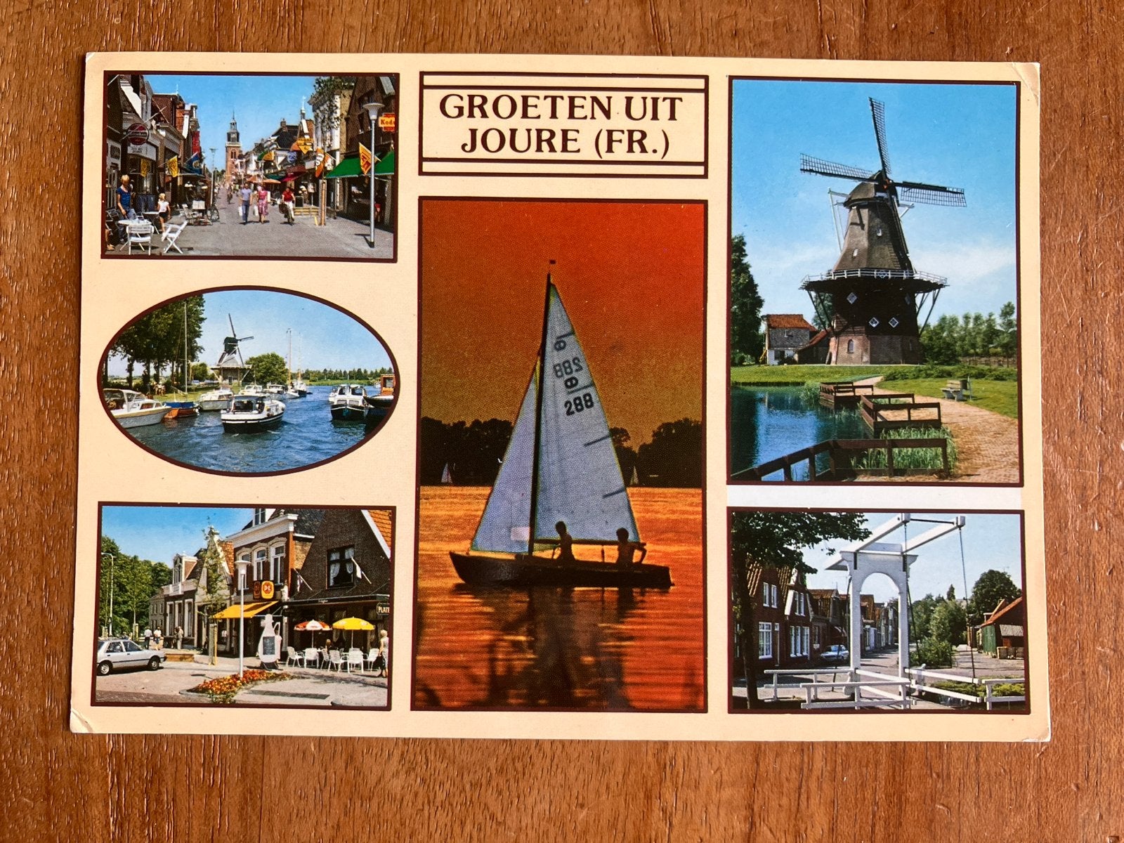 Groeten uit Joure (Fr.) - 1983, Ophalen of Verzenden, 1980 tot heden, Gelopen, Friesland