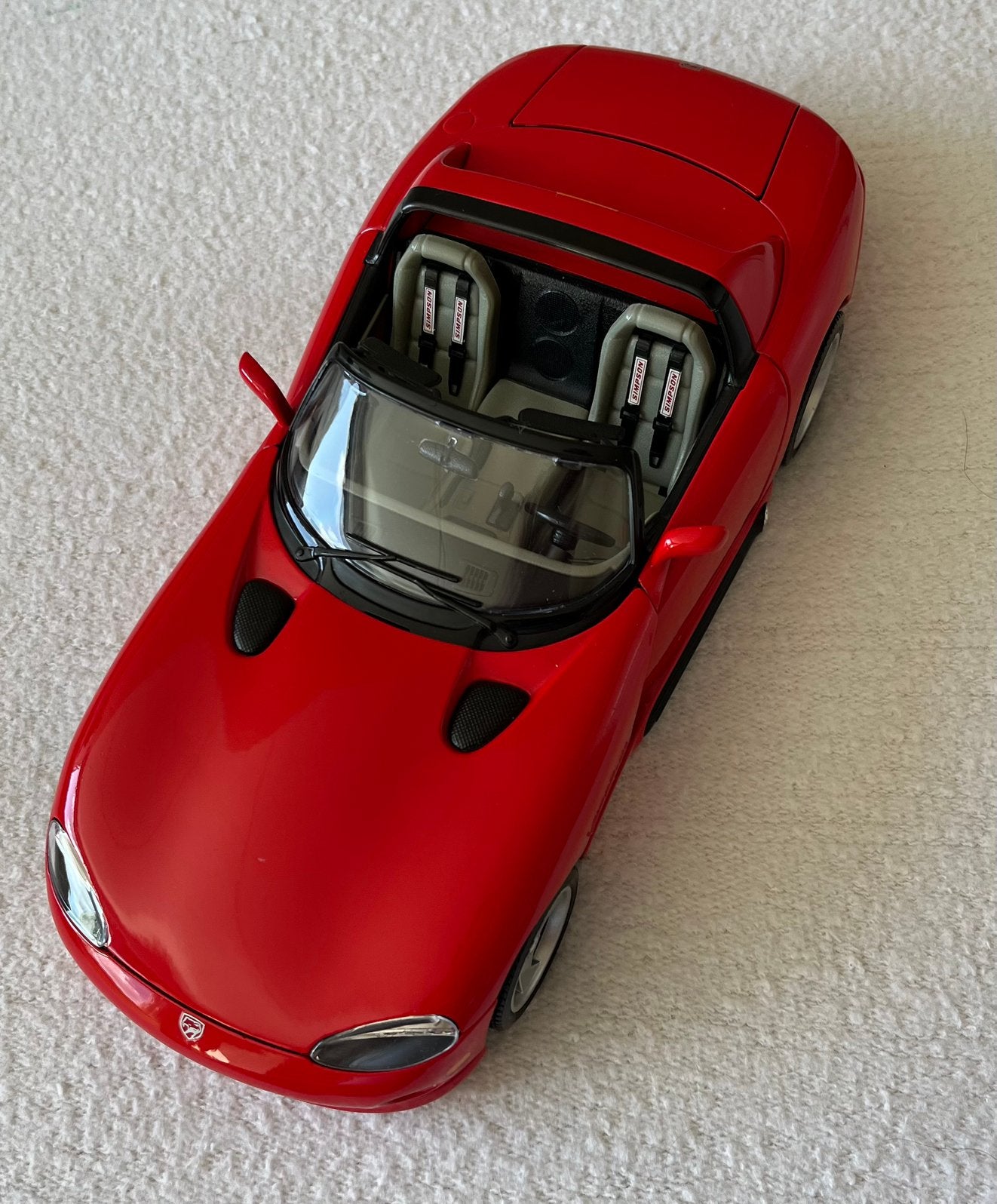 Bburago Dodge Viper RT/10 ( 1:18) Italie, Ophalen of Verzenden, Zo goed als nieuw, Bburago