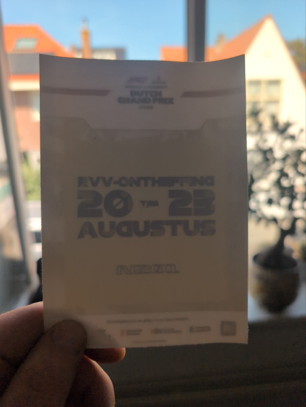 in rij kaart voor formule 1, Tickets en Kaartjes, Evenementen en Festivals, Drie personen of meer