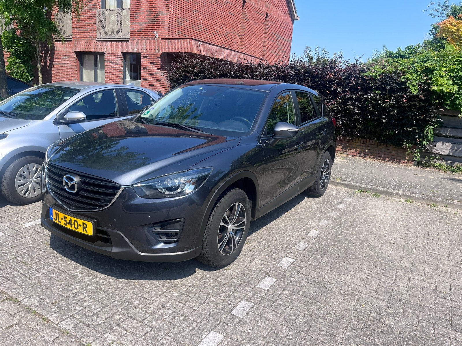 Mazda CX-5 2.0 Skyactiv-g 165pk 2WD 2016 Grijs, Auto's, Mazda, Voorwielaandrijving, 1998 cc, Zwart, 4 cilinders