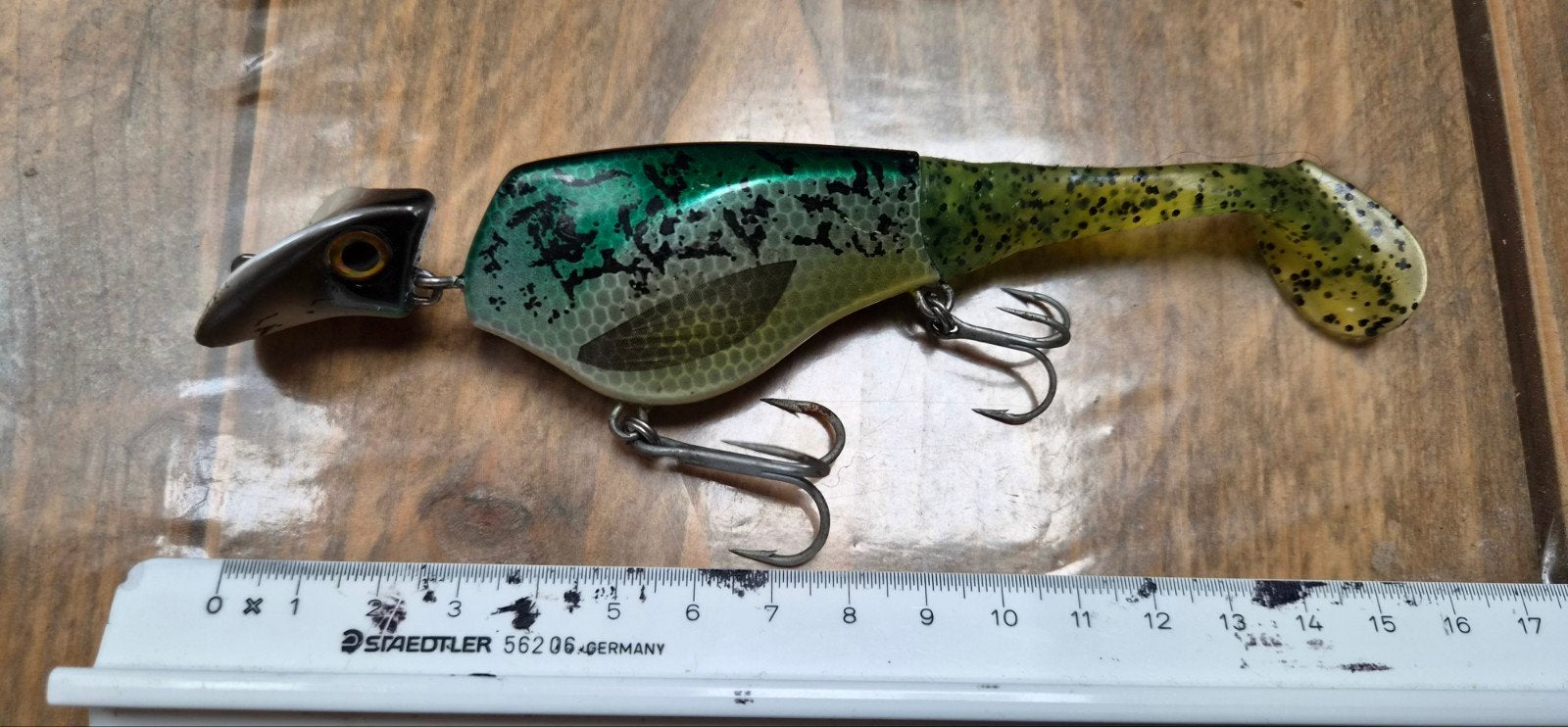 Headbanger shad 16 cm kunstaas, Ophalen of Verzenden, Zo goed als nieuw, Overige typen