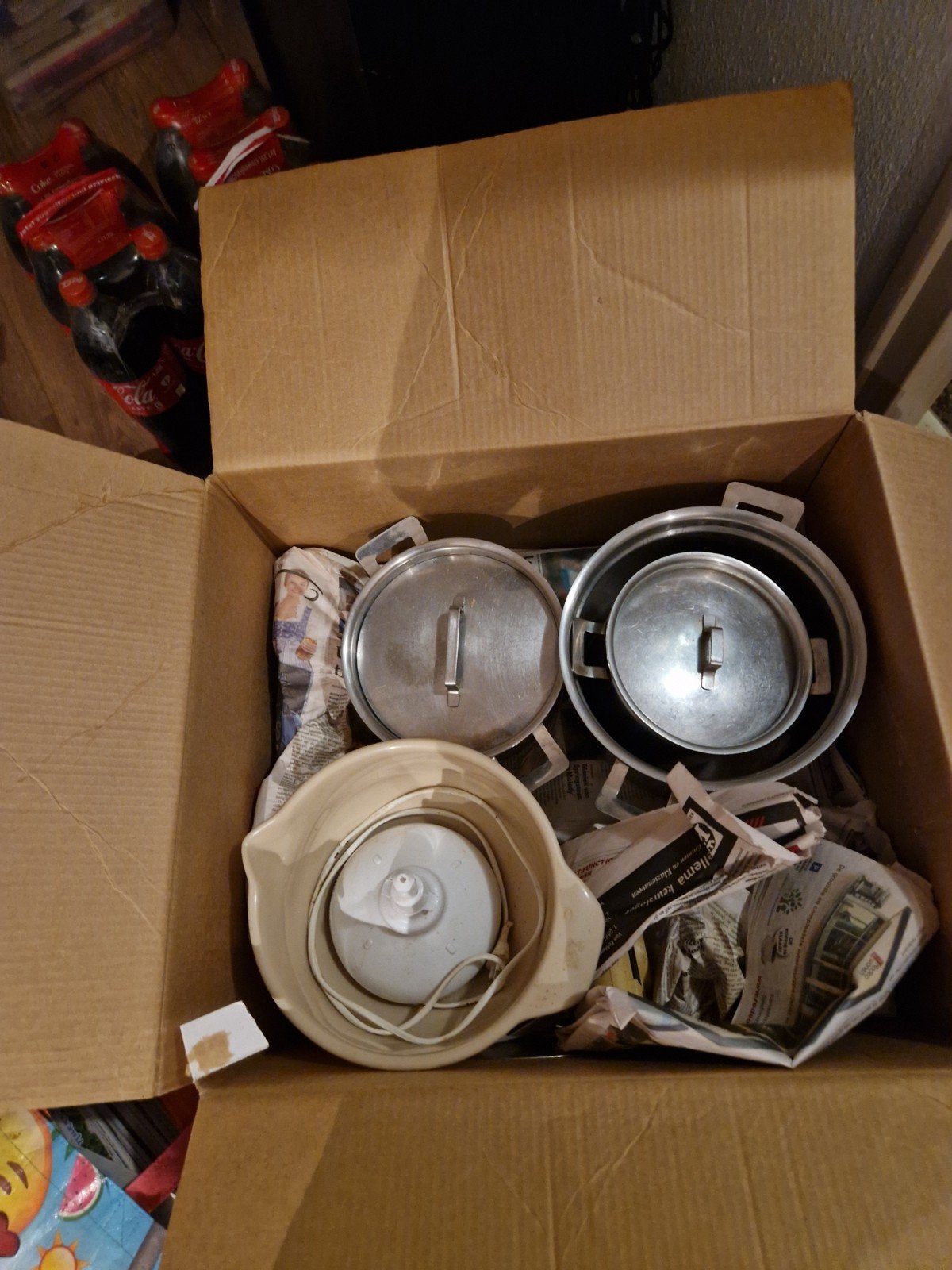 Diverse keukenapparatuur en servies, 4 liter of meer, Ophalen, Gebruikt, 3 snelheden of meer