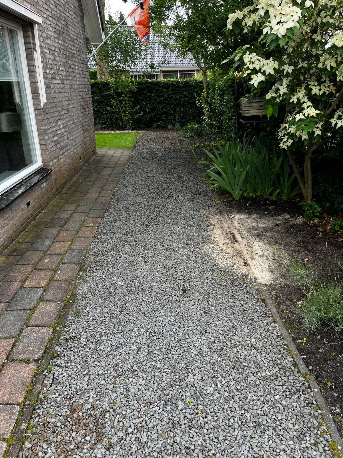 Gratis Ardenner Split / Grind voor Tuinpad of Oprit, Ophalen, Overige materialen, Gebruikt, Split