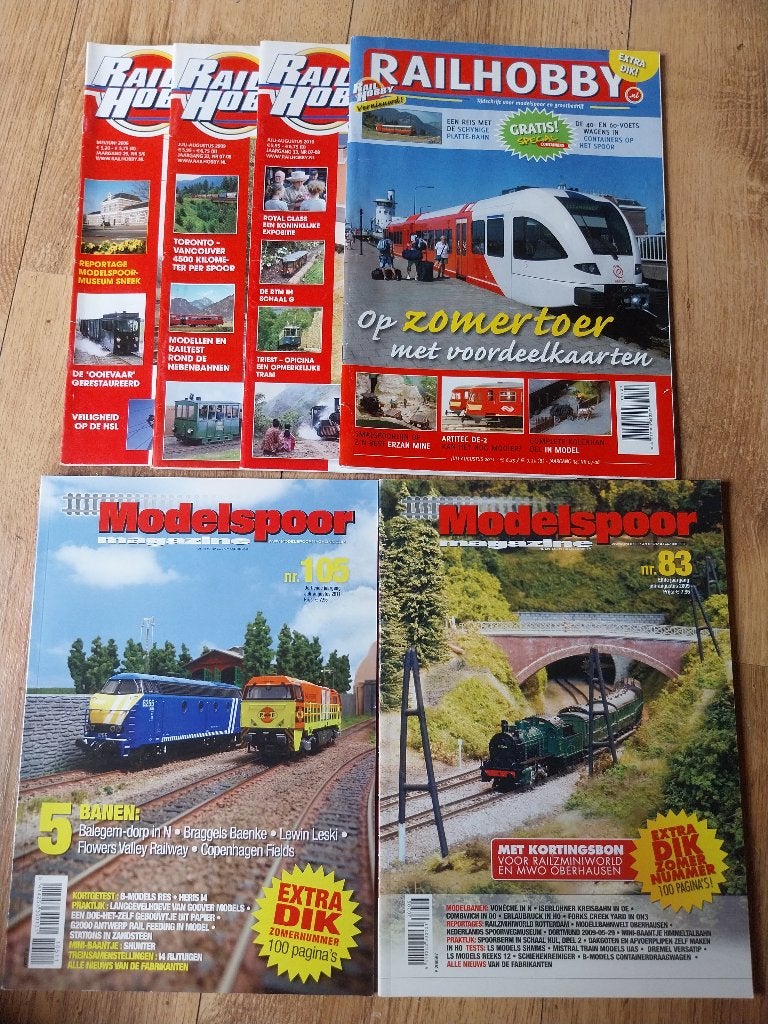 diverse modelspoor catalogi, Overige merken, Gebruikt, Gelijkstroom of Wisselstroom, Boek, Tijdschrift of Catalogus