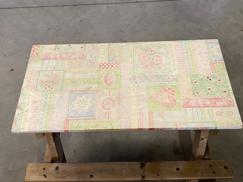 Kinder Picknick Tafel Bekleed 91x91x55,5 cm €40,00!, Tuin en Terras, Nieuw, Rechthoekig, Hout, Ophalen