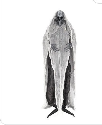 staand skelet met licht en geluid, Ophalen of Verzenden, Nieuw, Versiering, Halloween of Griezel