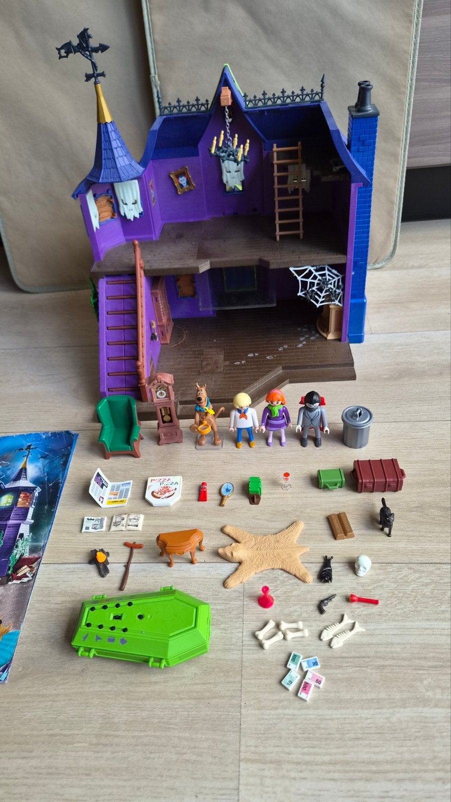 Playmobil Scooby-Doo! Mysterie Mansion 70361, Ophalen of Verzenden, Gebruikt