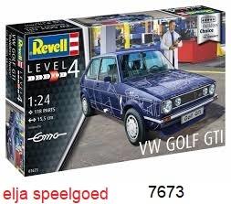 Modelbouw Revell VW GOLF 1 GTI 1:24 bouwdoos 7673 auto, Hobby en Vrije tijd, Modelbouw | Auto's en Voertuigen, Auto, Revell, Groter dan 1:32
