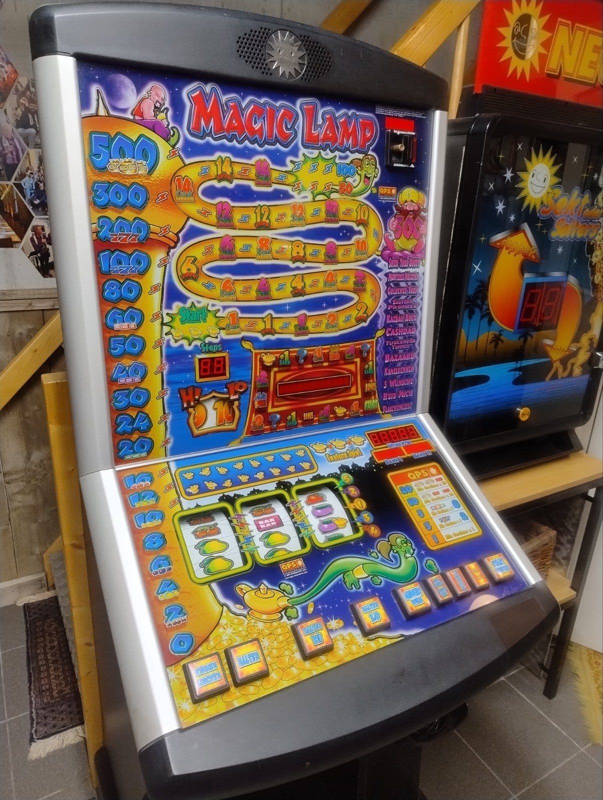 Merkur Magic Lamp Gokkast | Topstaat | Revisie, Euro, Ophalen, Zo goed als nieuw, Met sleutels
