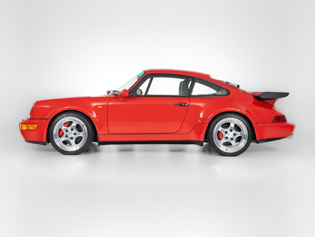 Porsche 911 964 3.6 Turbo Coupé, Auto's, Porsche, Porsche Occasion Garantie, Achterwielaandrijving, Gebruikt, Zwart