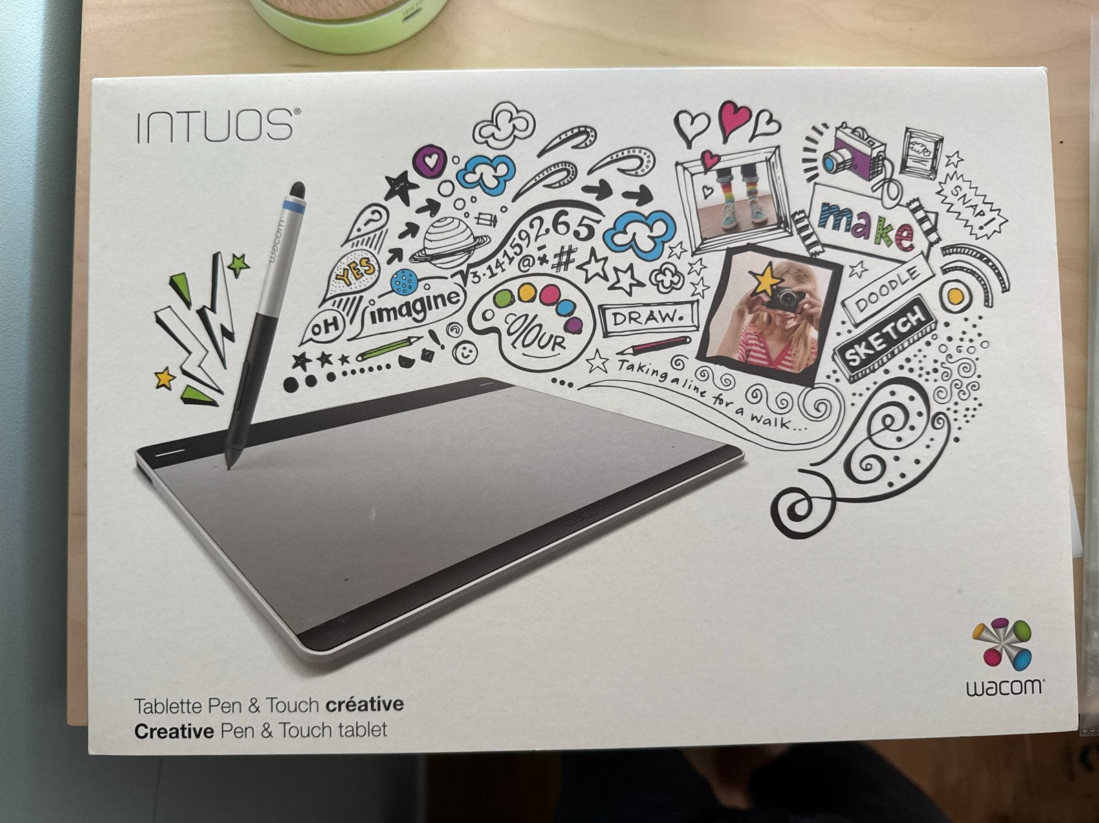 T.E.A.B. Wacom Intuos Creative Pen & Touch Tablet, Ophalen of Verzenden, Multi-touch, Zo goed als nieuw, Bedraad