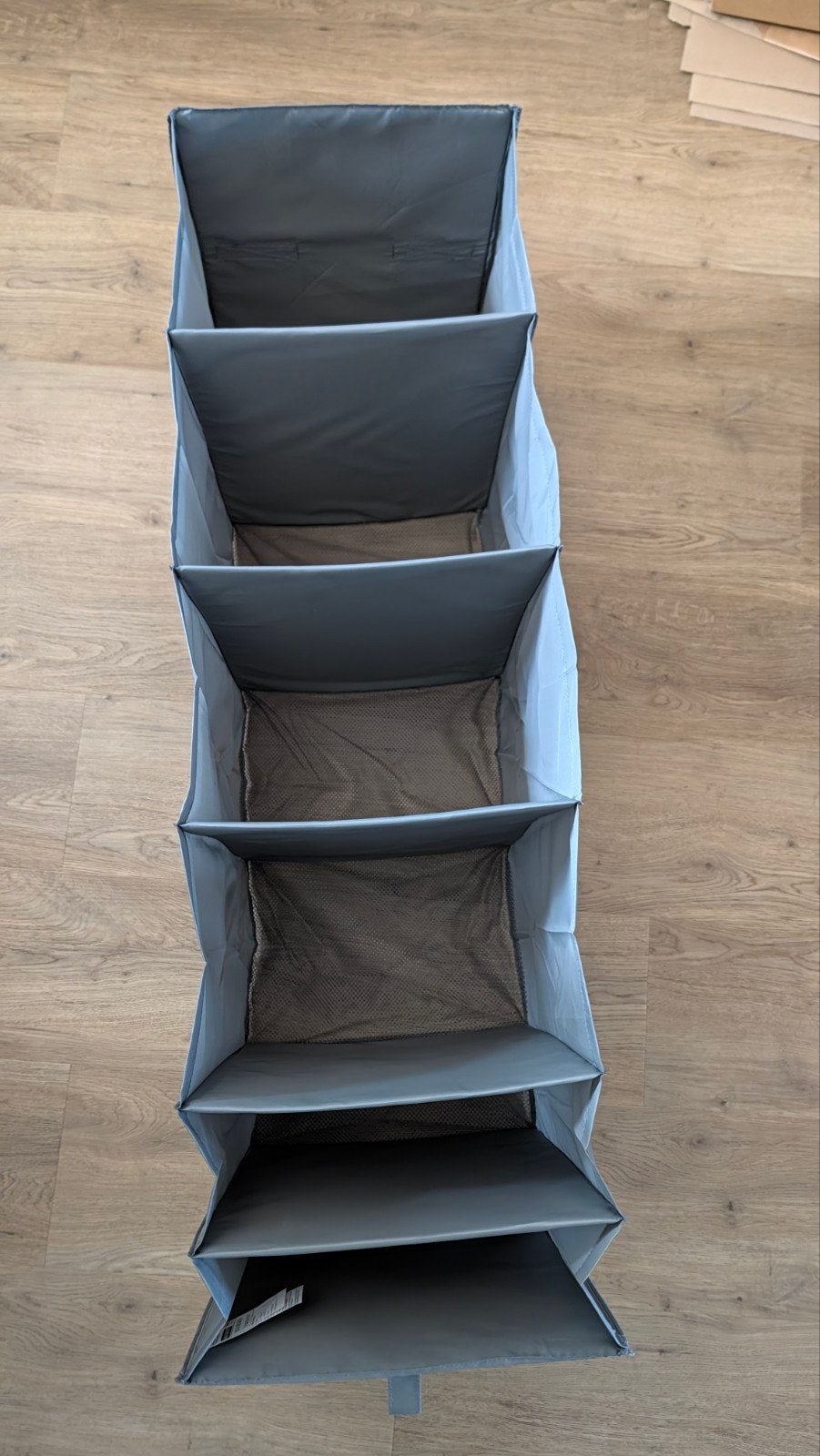 IKEA SKUBB hangende opberger met 6 vakken, grijs, Ophalen, Zo goed als nieuw
