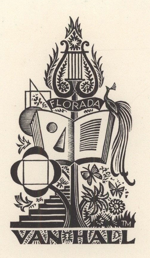 0356 Ex Libris Nederland : Thijs Mauve, 1953, Verzenden, Ex libris