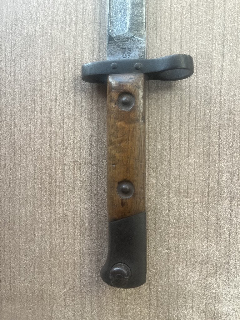 Foto 4 van Originele Oostenrijks-Hongaarse Mannlicher M1895 bajonet
