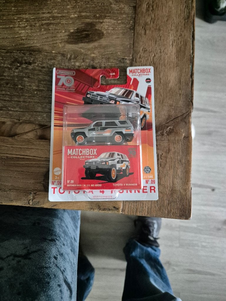 matchbox collectors toyota 4 runner, Ophalen of Verzenden, Nieuw, Auto