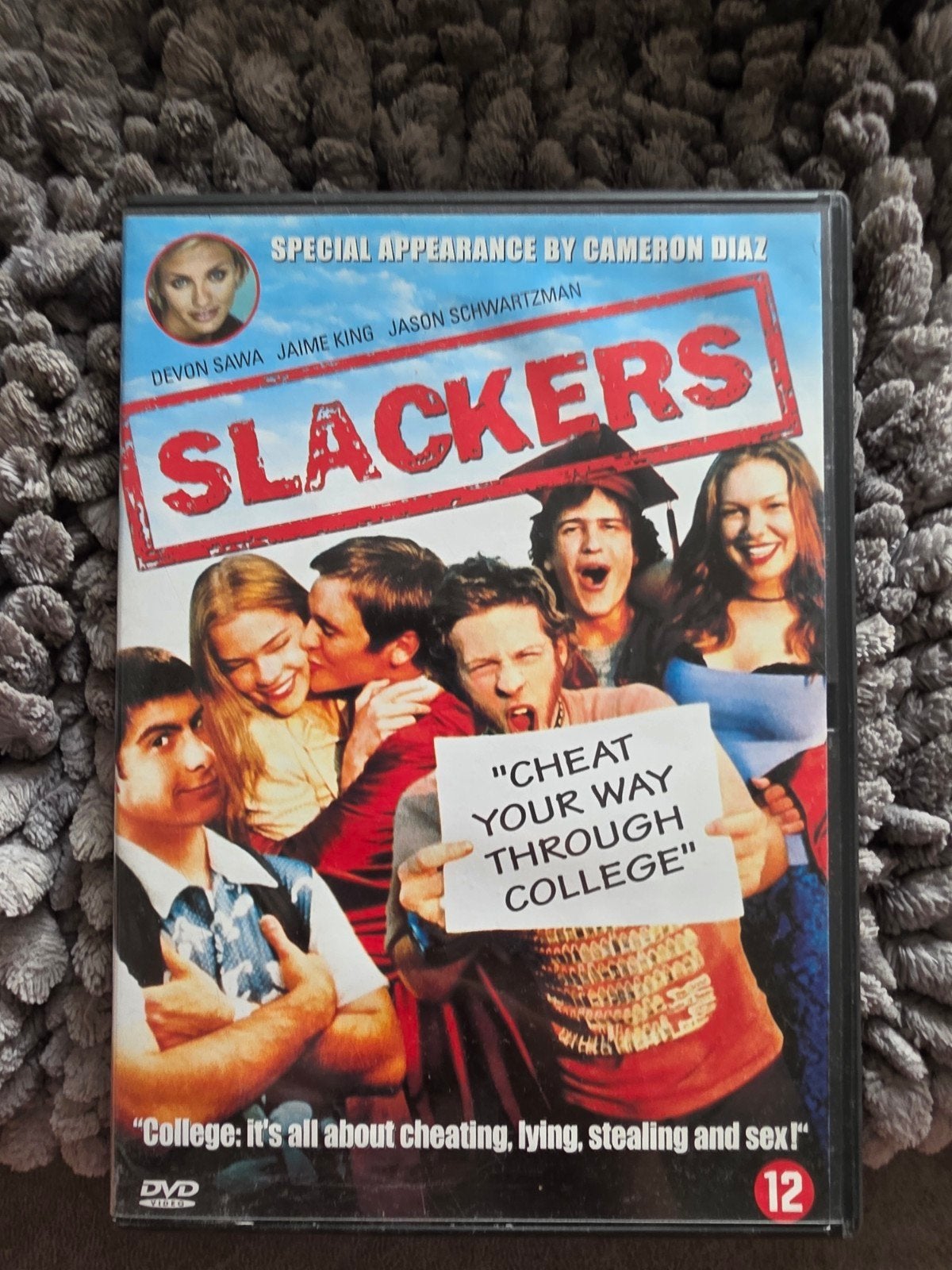 Slackers DVD - Komedie met Cameron Diaz, Nederlands, Romantische komedie, Ophalen of Verzenden, Vanaf 12 jaar