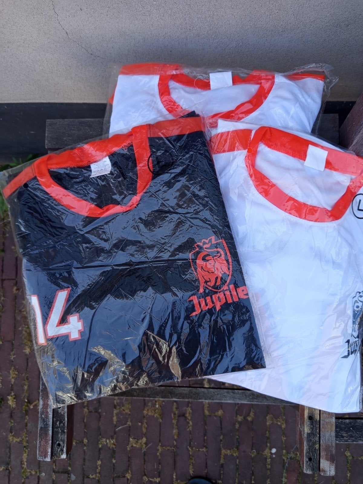 Jupiler T-shirts Maat L Nieuw., Ophalen of Verzenden, Nieuw, Kleding, Jupiler