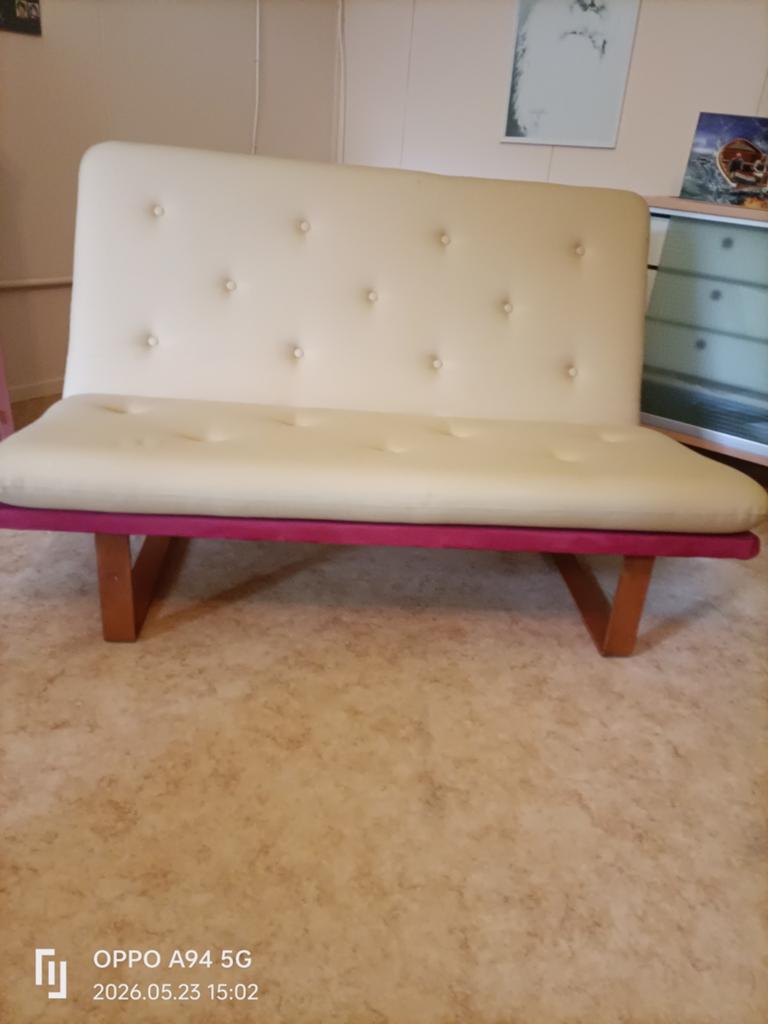 Een Artifort zitbank, Huis en Inrichting, Ophalen, Gebruikt, Tweepersoons, 140 cm