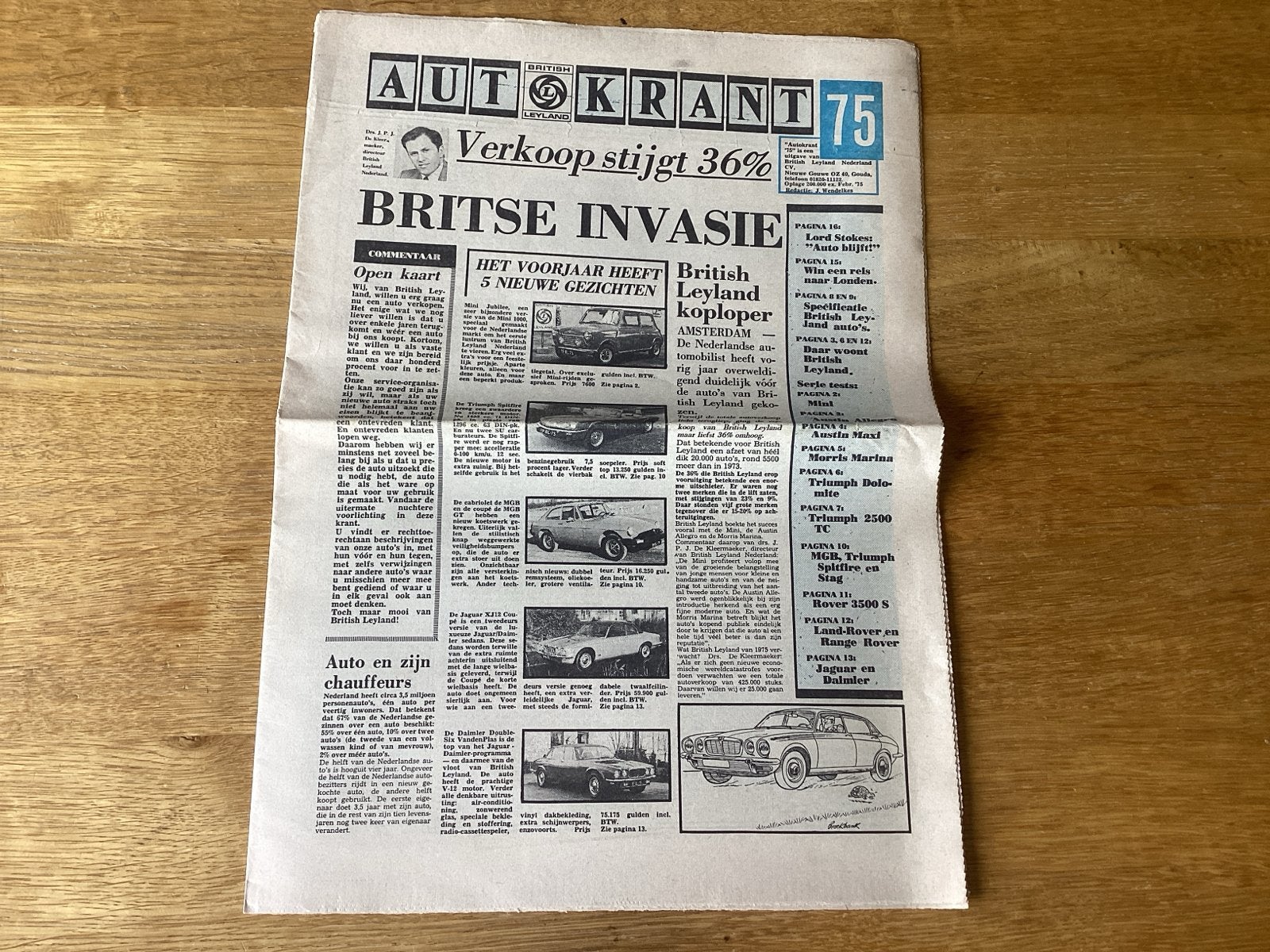 Autokrant 1975: Britse invasie, British Leyland, Ophalen of Verzenden, Gelezen