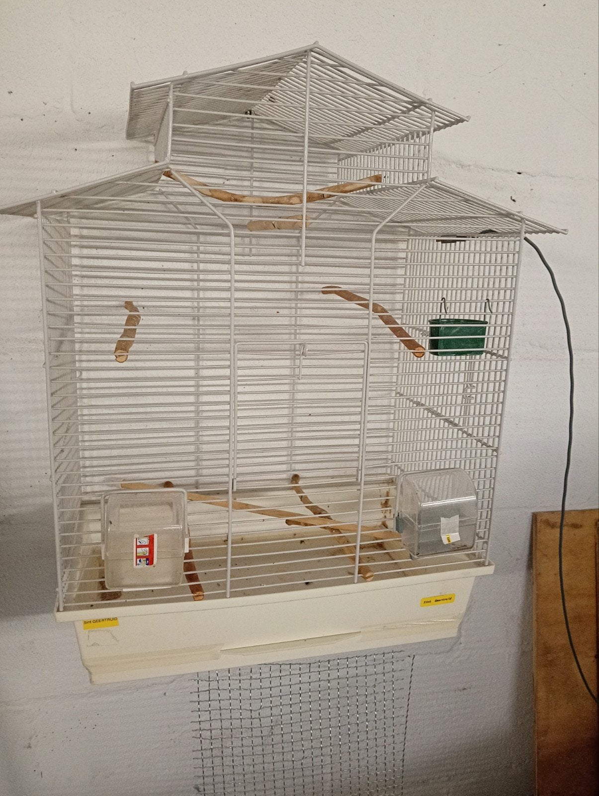 vogelkooi, Ophalen, Zo goed als nieuw, Metaal, Vogelkooi