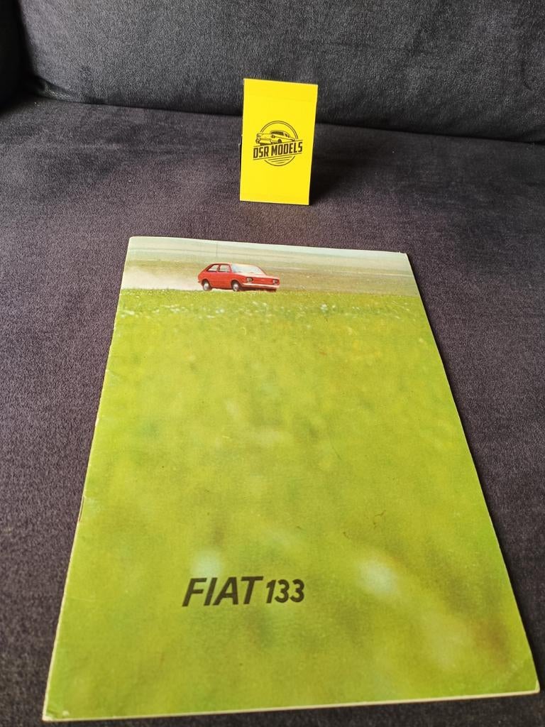 Fiat 133 Brochure 1974, Ophalen of Verzenden, Zo goed als nieuw, Overige merken