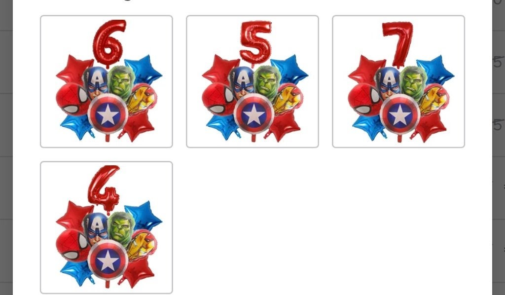 Avengers Ballonnensets - Nu €5 per set, Ophalen of Verzenden, Nieuw, Versiering, Verjaardag
