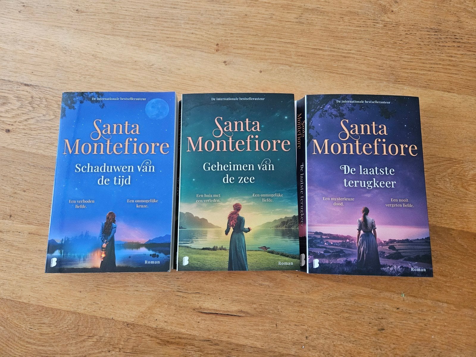 Trilogie van Santa Montefiore, Boeken, Romans, Europa overig, Ophalen of Verzenden, Santa Montefiore, Zo goed als nieuw