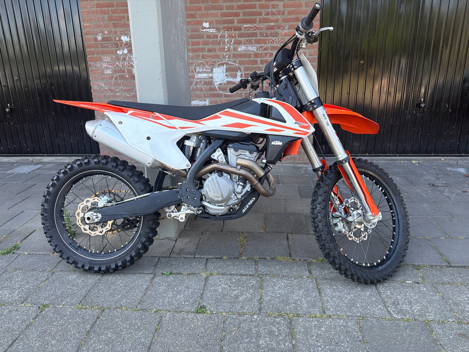 KTM Crossmotor 350 SX-F 2018/2017 model Klaar voor Actie, Gebruikt, Particulier, Crossmotor, Meer dan 35 kW