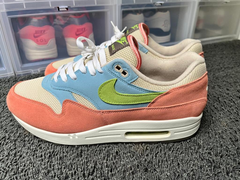 Nike Air Max 1 Madder Root, Overige kleuren, Ophalen of Verzenden, Sneakers of Gympen, Zo goed als nieuw