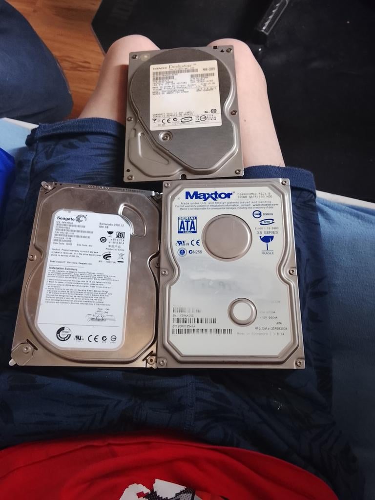 Diverse HDD's: Maxtor, Seagate, Hitachi - Oude modellen, Intern, Maxtor, Seagate, Hitachi, Ophalen of Verzenden, Desktop