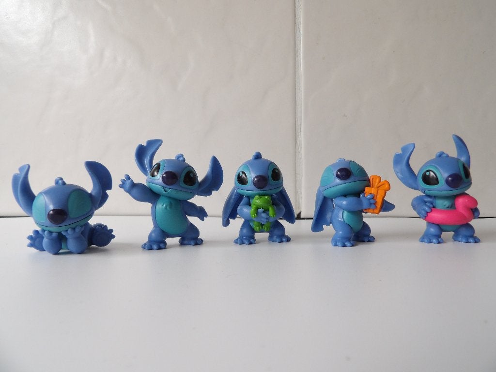 nieuw 5x Disney Stitch figuren, Verzamelen, Ophalen of Verzenden, Overige figuren, Nieuw, Beeldje of Figuurtje