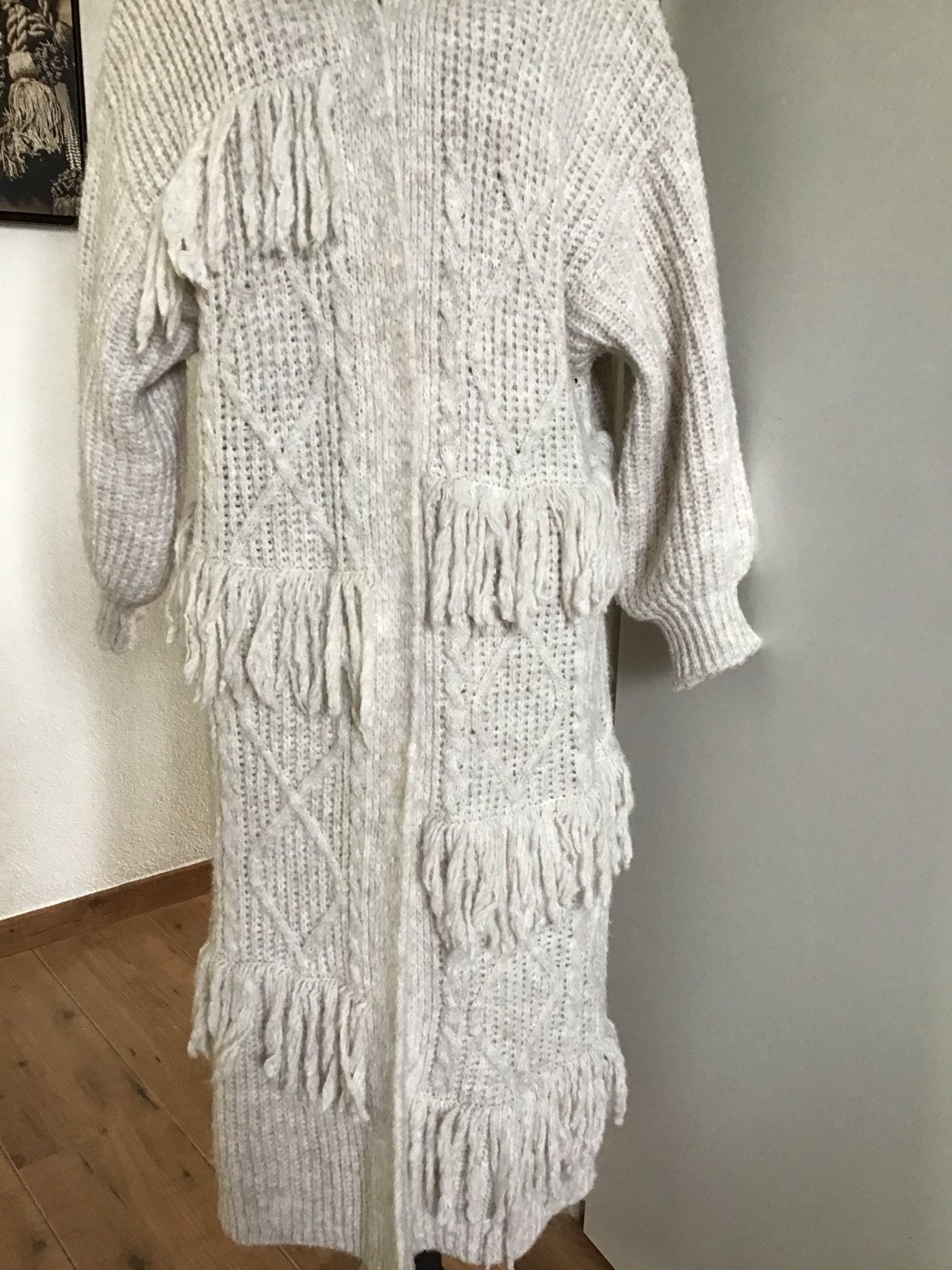 Nieuw Ibizavest met franjes - One Size, Kleding | Dames, Ophalen of Verzenden, Nieuw, Maat 38/40 (M), Beige