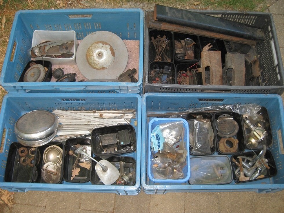 Citroen traction avant lot onderdelen allerlei, Auto-onderdelen, Ophalen, Gebruikt, Citroën