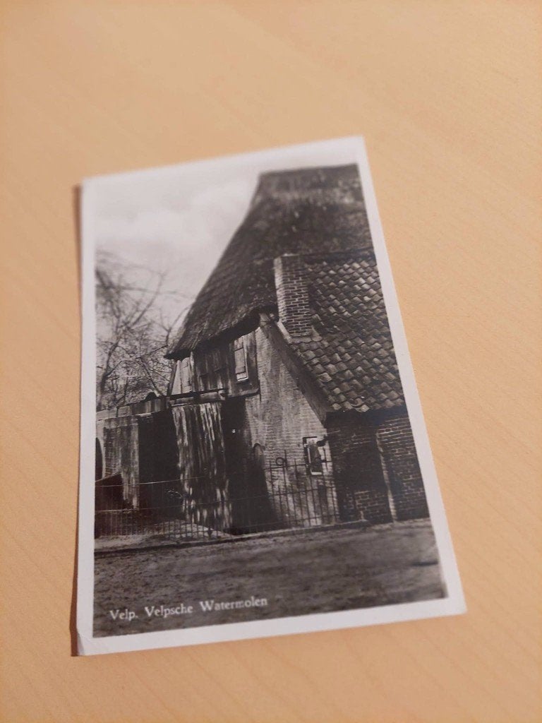 kaart Velp Arnhem watermolen, Ophalen of Verzenden, 1920 tot 1940, Gelopen