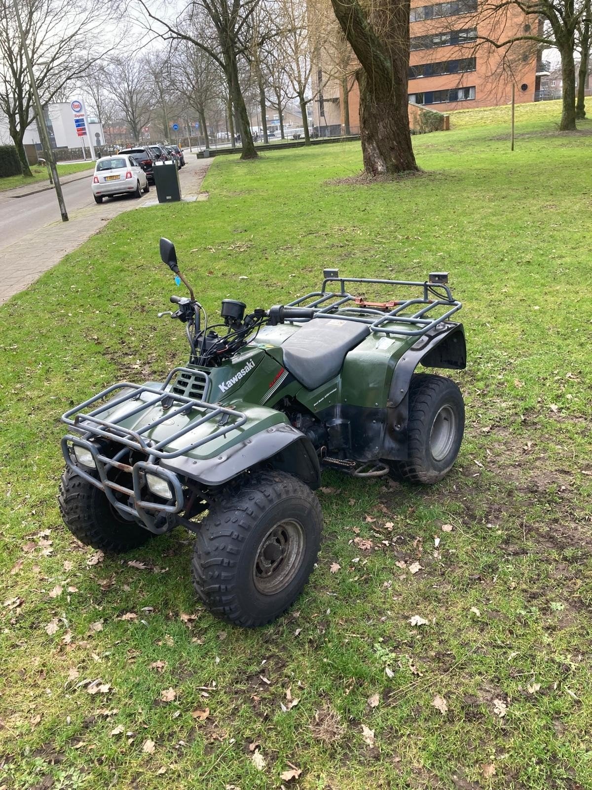 kawasaki klf 300  quad, Fietsen en Brommers, Ophalen of Verzenden, Overige typen