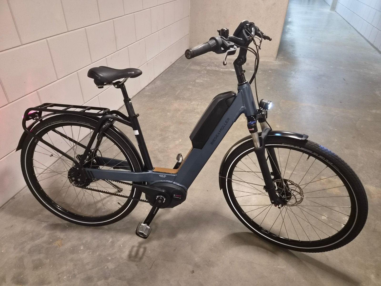 Riese muller nevo elektrische damesfiets bosch performanc cx, Ophalen of Verzenden, Zo goed als nieuw, Overige merken