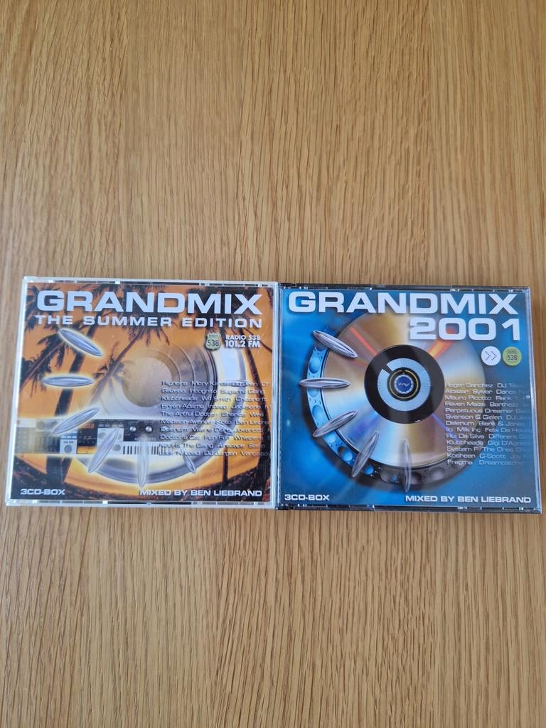Ben Liebrand Grandmix 2001 & The Summer Edition, 6 CD's, Ophalen of Verzenden, Zo goed als nieuw