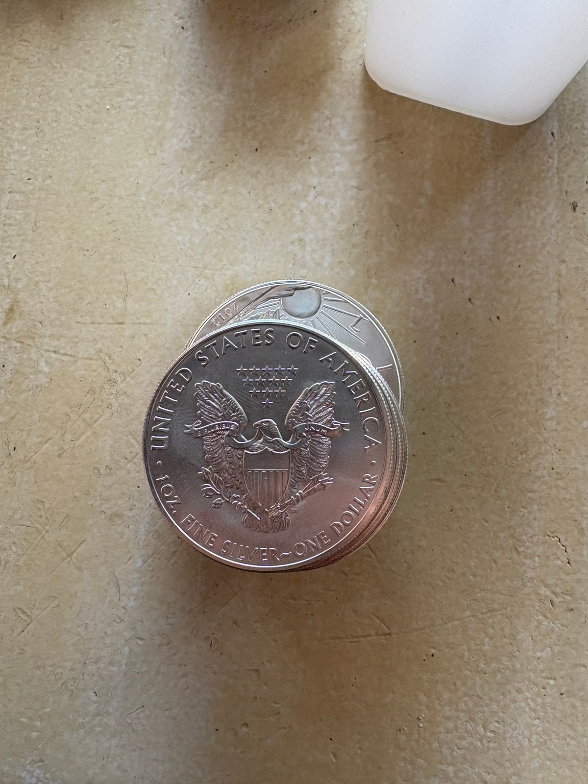 AMERICAN EAGLE ZILVEREN MUNTEN (2012) 1 TROY OUNCE, Ophalen, Noord-Amerika, Zilver