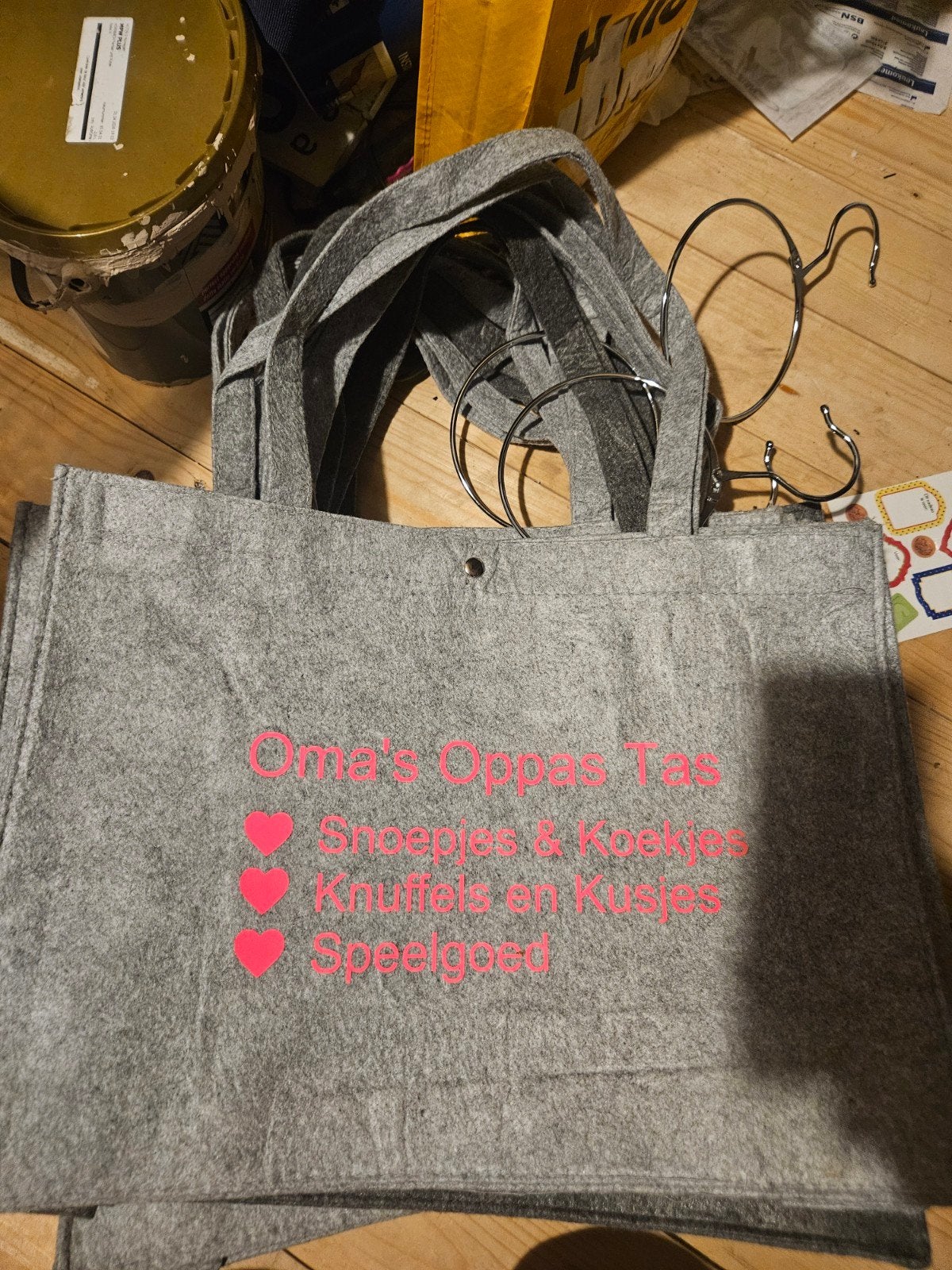 Diverse tassen met leuke prints - perfect voor de markt!, Ophalen of Verzenden, Nieuw, Overige kleuren, Shopper