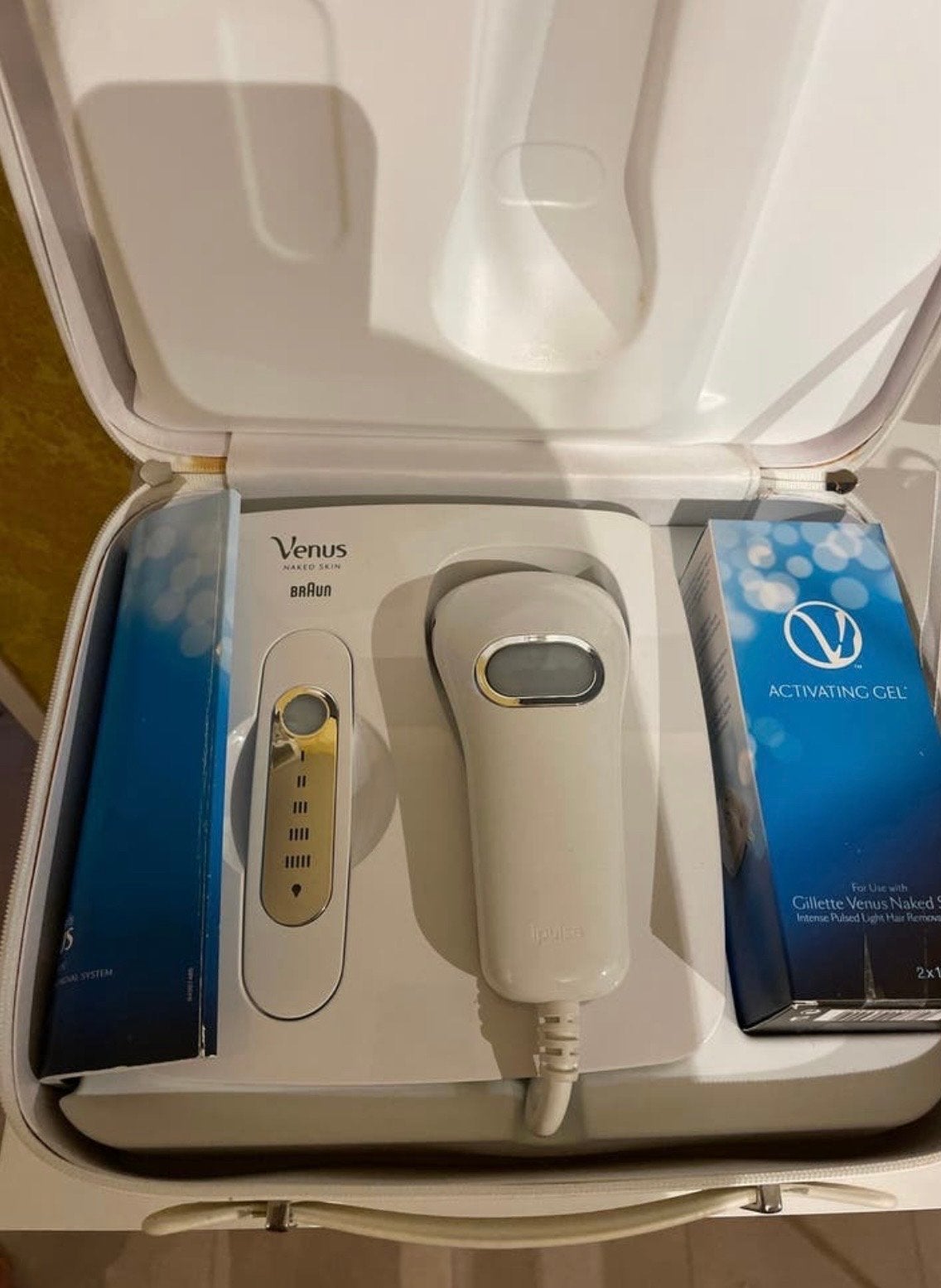 Braun Venus Naked Skin IPL Haarverwijderingssysteem, Ophalen of Verzenden, Gebruikt, Scheren en Epileren
